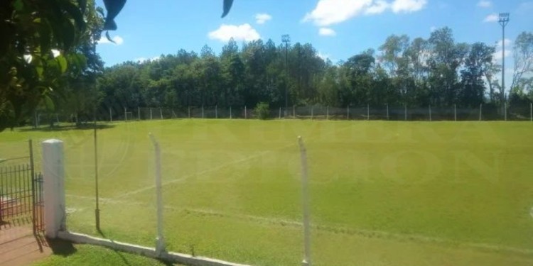 ESCENARIO LISTO. El estadio de Hogar y Selva ya está listo para recibir a Guaraní. (Foto C.Reble).