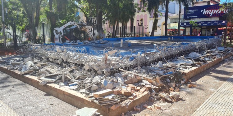 REDISEÑO. El Municipio replicará la fuente en cuanto a su concepto como una cuestión representativa de Misiones.