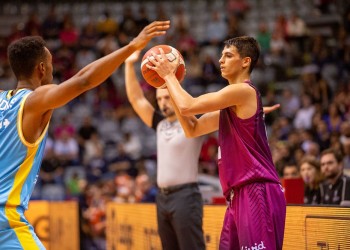Juani Marcos y una buena tarde en la Liga LEB Oro del Básquetbol español