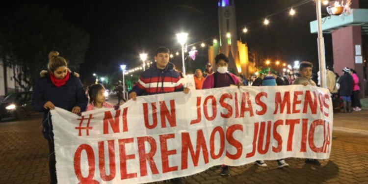 MARCHAS. Los padres del menor organizaron numerosas movilizaciones en Oberá en pedido de justicia por Josías.