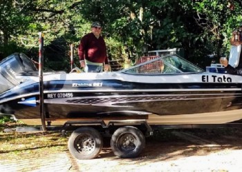 Le robaron la lancha al intendente de Gobernador Roca