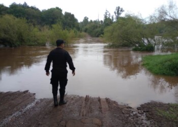 El Parque Moconá también sigue cerrado por la crecida del Uruguay