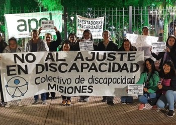 Prestadores precarizados de salud y educación se movilizan en Misiones