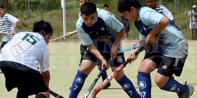 EN JUEGO. La competencia arrancó el último viernes y finalizó el domingo.