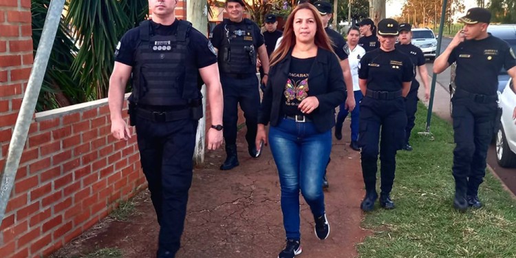 DELITOS. Para el Foro de Seguridad de la Novena las caminatas son muy efectivas.