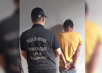 Atrapan a “Monito” en Eldorado por robar a una persona con discapacidad