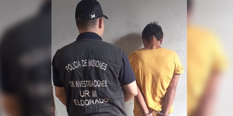 DETENIDO. El sospechoso fue ubicado en el barrio Antiguo Centro.