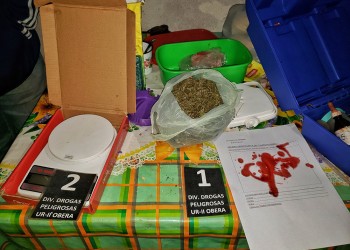 Vendía marihuana en su vivienda y obligaba a su pareja a distribuirla