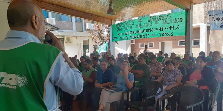 LUCHA. “Pretendemos que el trabajador municipal sea dignificado porque son los que están olvidados hoy en día”, indicaron.