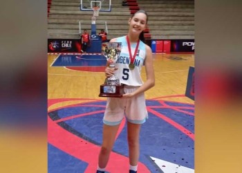 Abril Ochoa, campeona sudamericana