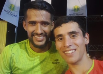 Agustín Da Silva y un podio enorme