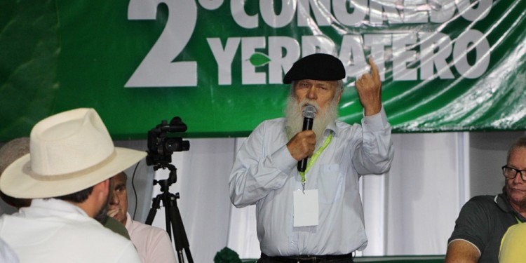 DIRIGENTES. Hugo Sand, de APAM, entre los oradores del encuentro.