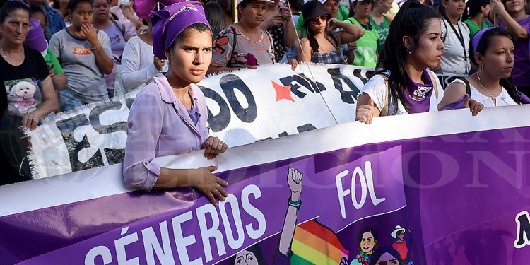 25N: marcharon en Posadas por “las que no están” y por “las que quedan”