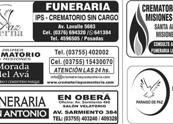 Fúnebres del jueves 24 de noviembre de 2022