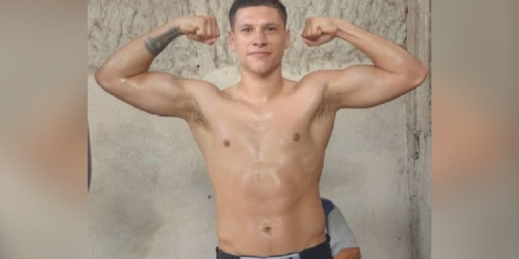 PREPARACIÓN. “La Joya” Andino intensifica su trabajo para pelear con Caceda.