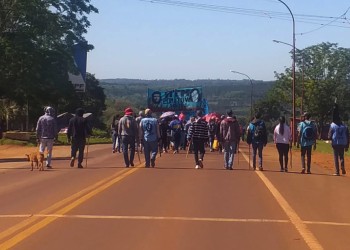 Jornada de protestas con cortes de rutas en Misiones