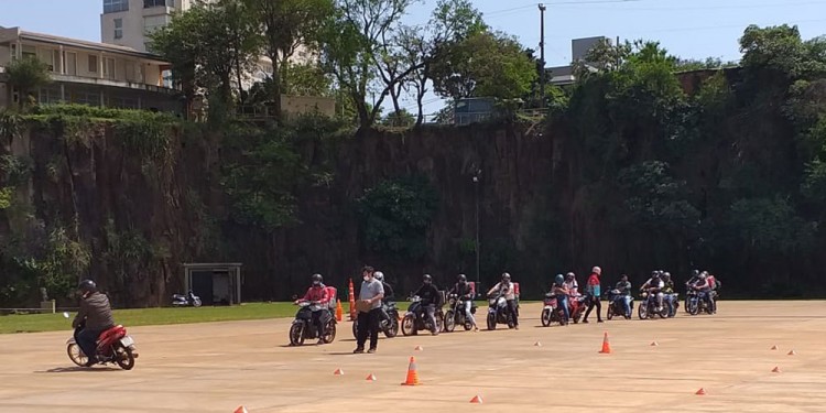CIERRE. La explanada de la Cascada será escenario, mañana, de la actividad práctica de los “moteros”.
