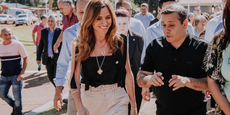 Tolosa Paz, en una anterior visita a la tierra colorada