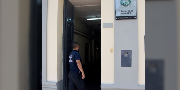 AUDIENCIAS, El debate por tratarse de un delito contra la integridad sexual se desarrolló solo con la participación de las partes en la sala de calla San Martín, centro posadeño.