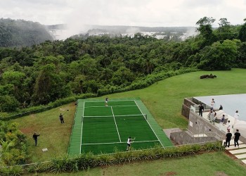 El detrás de escena de la llegada de Nadal y Ruud a Puerto Iguazú