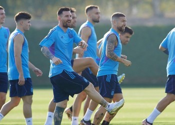 Con Messi “ilusionado”, la Scaloneta sale a la cancha