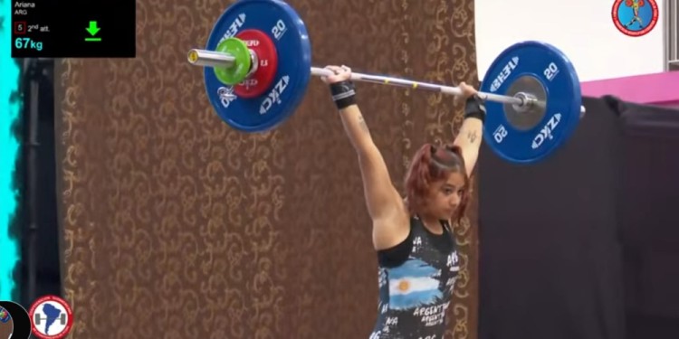 PROMESA. Ariana Ocampo viene de colgarse el oro en los Juegos Evita.