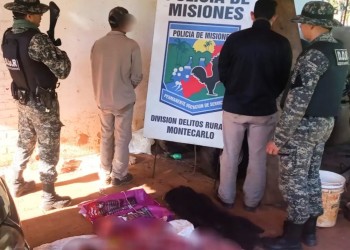 Desmantelan campamento y detienen a dos cazadores furtivos en Puerto Piray