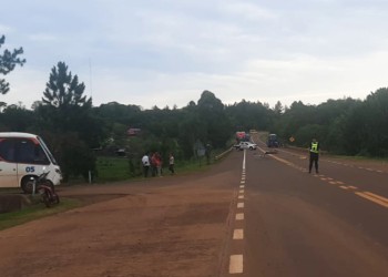 Falleció el motociclista que fue embestido por un micro en la ruta 14