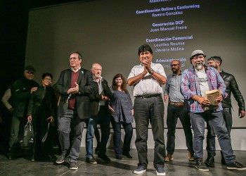 Joselo Schuap estuvo presente en el Festival de Cine en Mar del Plata