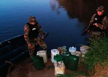 Frenan contrabando de combustible en Colonia Oasis