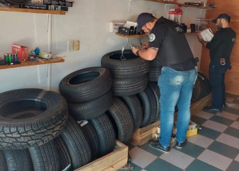 Policía Federal desmanteló una red de contrabandistas de neumáticos