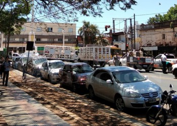 Por una garrafa a 2.100 pesos, distribuidores de gas se movilizaron en Misiones