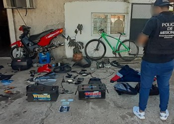 Desmantelan otros dos talleres donde adulteraban motocicletas robadas