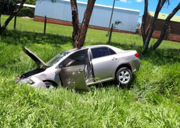Conductor esquivó a un lagarto en la ruta 12, despistó y chocó contra un árbol
