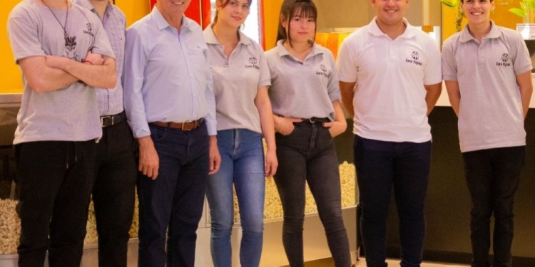 OPORTUNIDAD. Unos 40 jóvenes se sumaron al mercado laboral local.