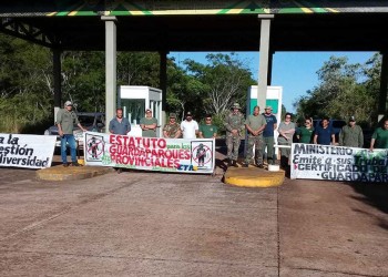 Bloquean accesos a parques provinciales por reclamo salarial