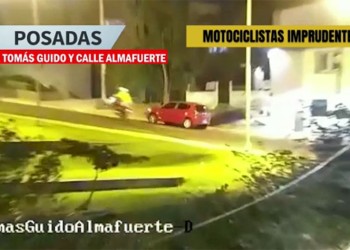 Hacían maniobras peligrosas con las motos y fueron detenidos