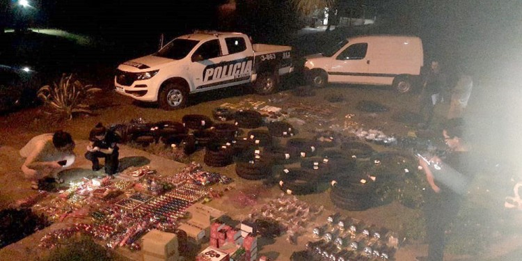 SECUESTRO. Los elementos quedaron a disposición de la Justicia.