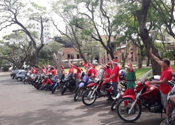 La Sexta Papanoelada Motera en marcha para recolectar juguetes