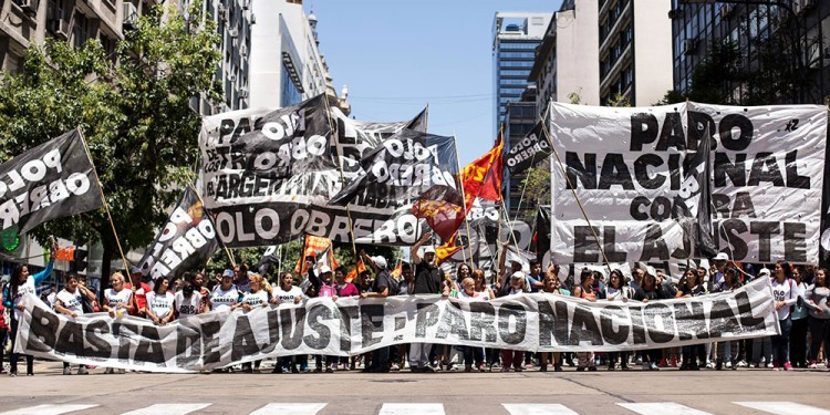 EN LA CALLE. Las organizaciones no oficialistas preparan movilizaciones masivas.