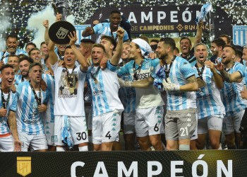 En un final escandaloso, Racing le ganó el Trofeo de Campeones a Boca