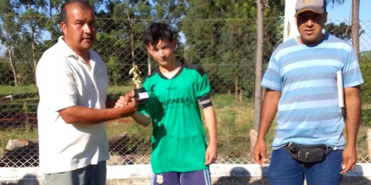 QUÉ JUGADOR. Alexis Rodríguez, de la categoría 2008/2009, fue elegido como el mejor de la fecha.