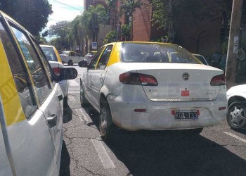 Propietarios de taxis protestan contra la intransferibilidad de las licencias