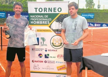 Tenis: Mateo Labuckas, subcampeón en Santa Fe