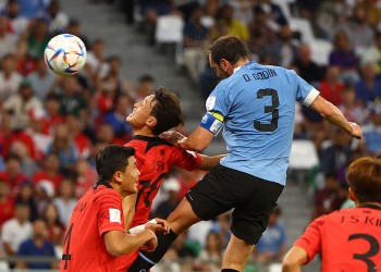 Sin sorpresa: Uruguay vs Corea del Sur igualaron en su debut mundialista