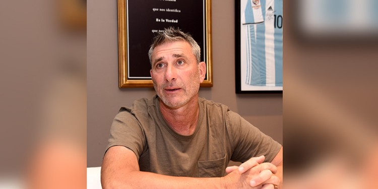 EXPERIENCIA. El guardavallas dijo presente en la Fiesta del Deporte 2022.