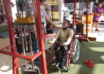 Exitosa experiencia del espacio inclusivo en un gimnasio posadeño