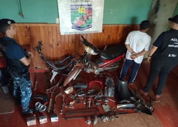 Cuidador detenido por el robo de motocicletas en el corralón municipal de Eldorado