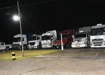 Interceptan seis camiones con más de 100 toneladas de soja a granel