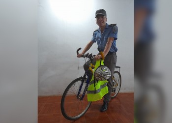 “Pedaleando” cursó los cuatro años de carrera en la Universidad